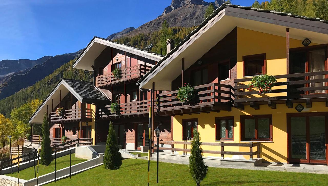 Residence Le Marmotte Gressoney-La-Trinite Bagian luar foto